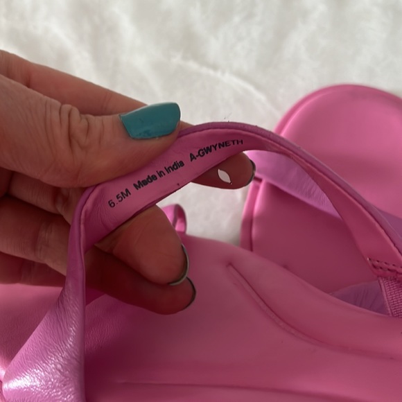 NWOT Sarto by Franco Sarto pink gwyneth sandal - Picture 3 of 5